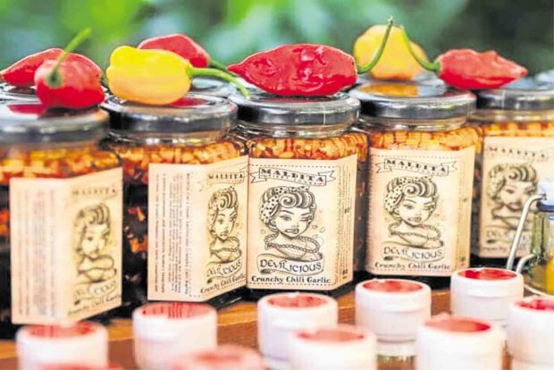 Market of Palawan-made products, healthy lifestyle