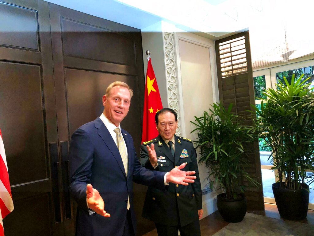 US acting defense chief calls out China over South China Sea