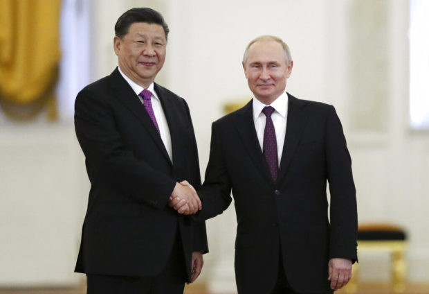 Russian, Chinese leaders sit down for talks in Moscow