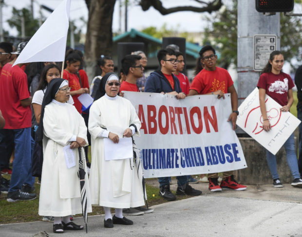  Guam Catholic group protests recruitment of abortion doctors
