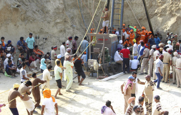 Indian toddler trapped in well dies amid 110-hour rescue try