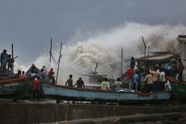 India's west coast hunkers down as Cyclone Vayu approaches