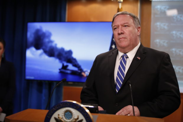  Pompeo tries rallying foreign leaders in alleged oil attacks