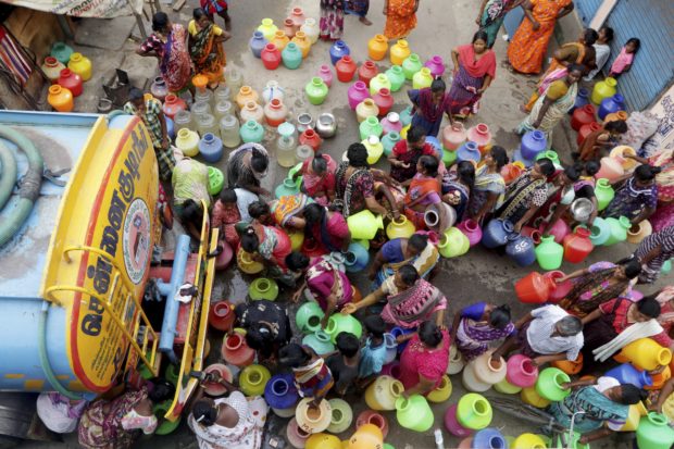 Parts of southern India facing acute water shortages