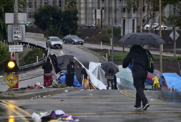  LA mayor targeted by recall effort over homeless crisis