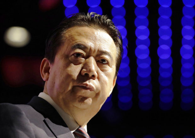 China says Interpol ex-president confesses to bribe taking