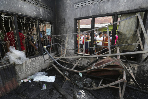 At least 30 dead in fire at Indonesia home used as factory