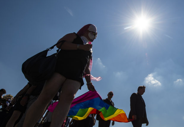 Gay prisoners of Buchenwald remembered at Nazi camp site