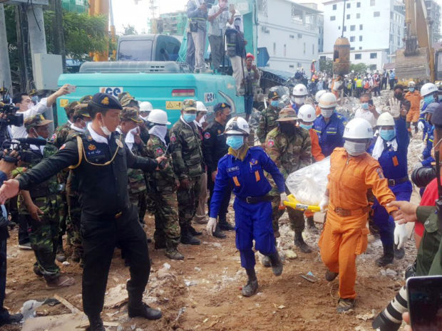  Cambodia charges 4 Chinese after building collapse killed 28