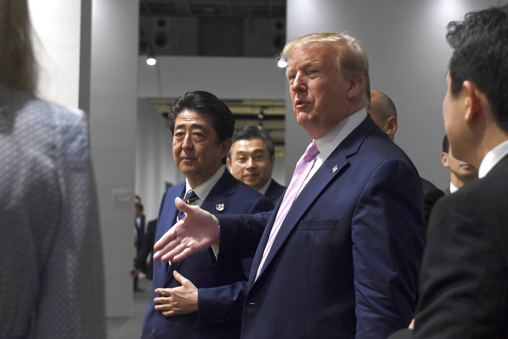 Trump says he could meet North Korea's Kim at DMZ