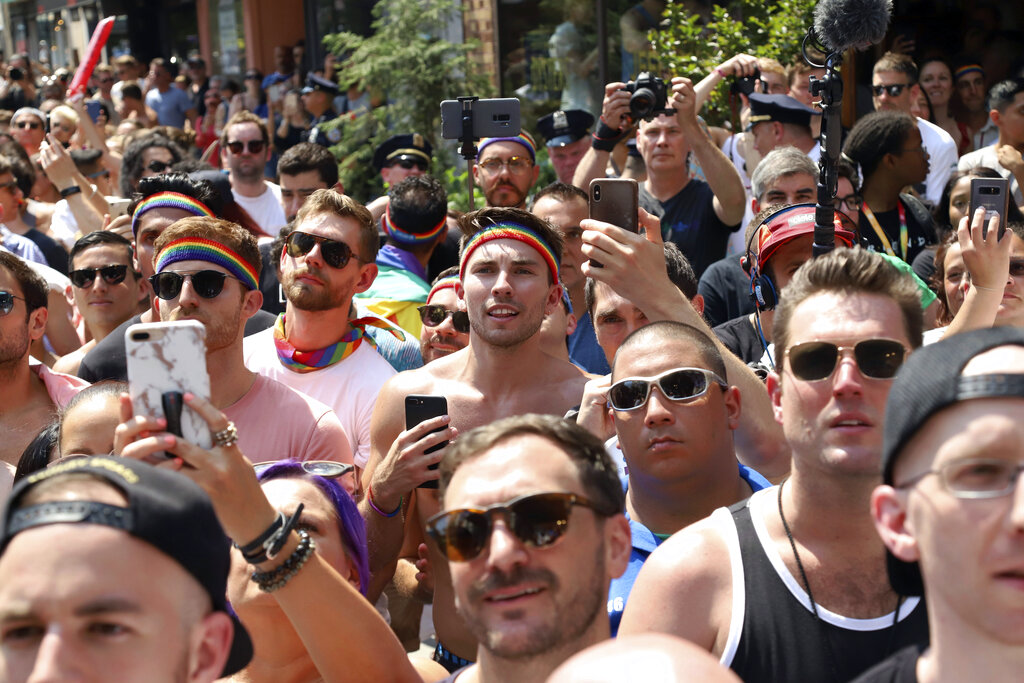 Thousands gather at Stonewall 50 years after LGBTQ uprising