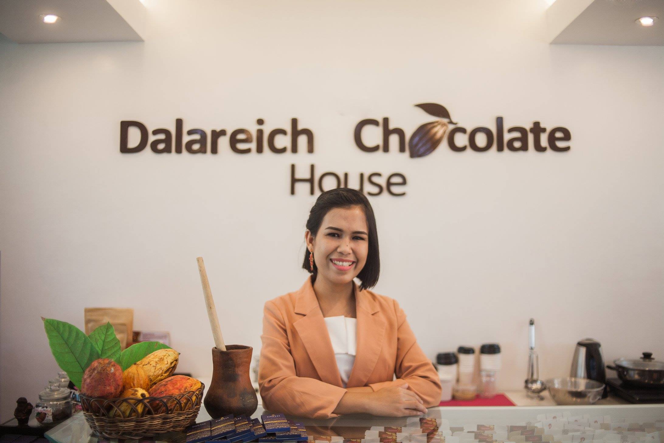 Young entrepreneur Dalareich Polot, earns the title Bohol’s “Chocolate Princess,” established the first and only chocolate factory in Bohol, aside from saving the cacao heritage. PHOTO BY JOSEPH EMMANUEL JAPOS