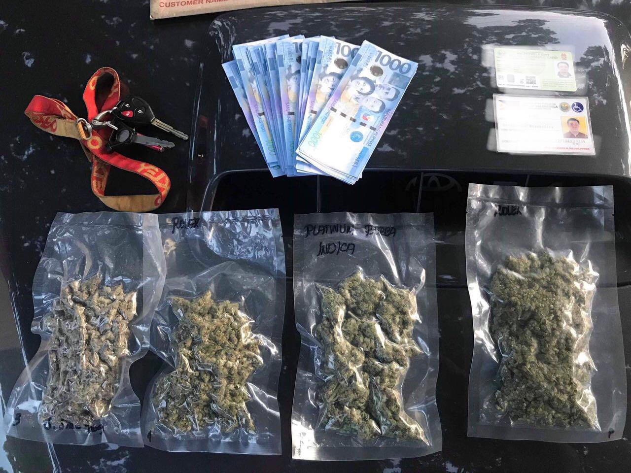 QC cops seize P168K Kush in bust, two arrested