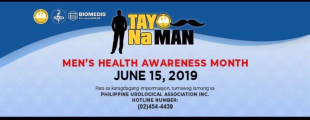 PH Urological Association offers free Father’s Day consultation on June 15