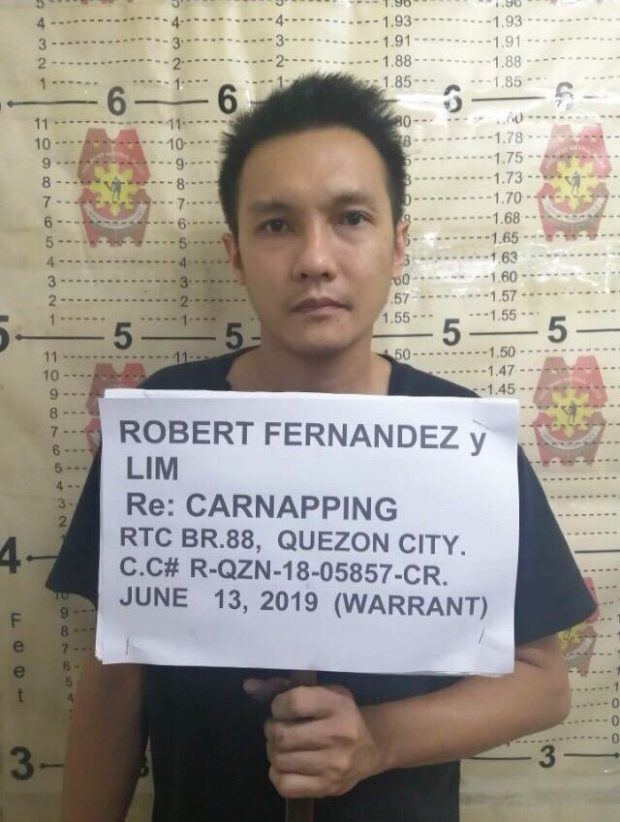 Car shop owner wanted for selling stolen cars nabbed in San Juan City