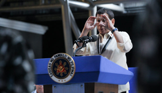 Duterte to AFP, PNP: Don’t stage a coup, please