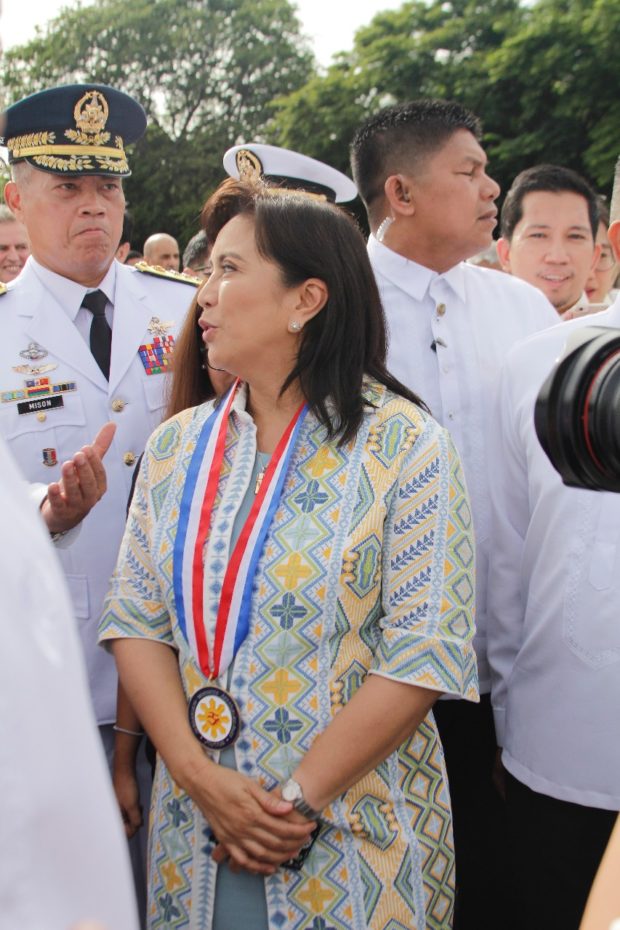 LOOK: VP Robredo leads Independence Day rites at Rizal Park in Manila