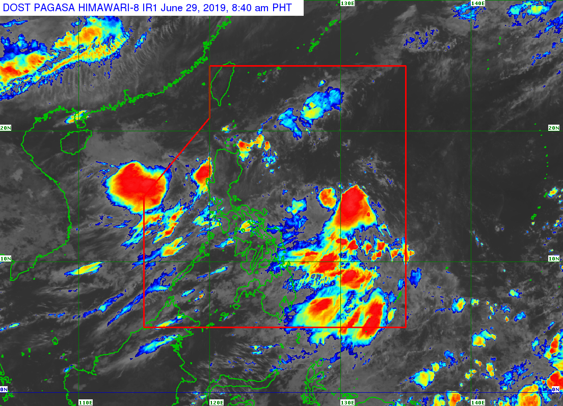 Southwest monsoon to bring heavy rain over Luzon, Visayas, parts of Mindanao