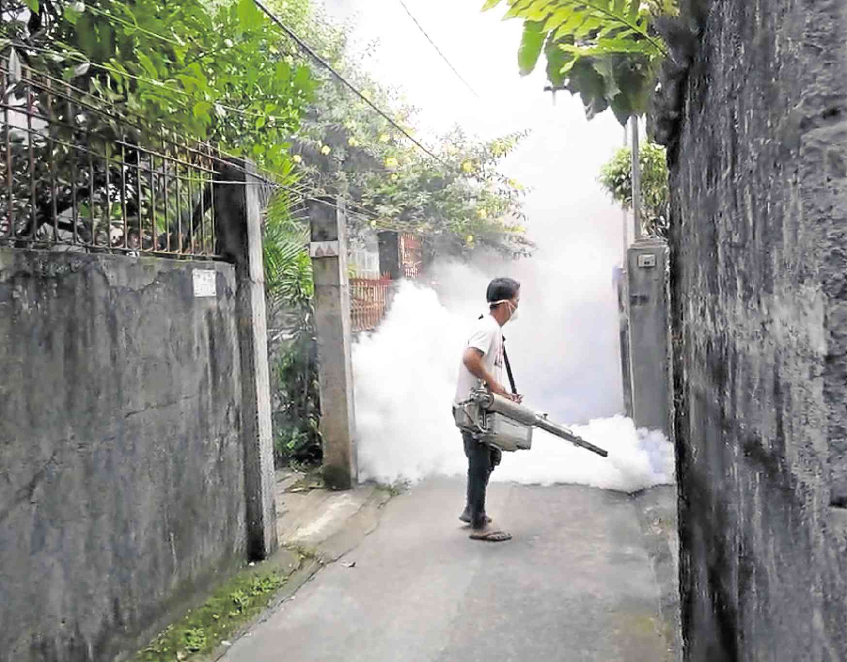 6-month dengue death toll: 63 in 3 regions