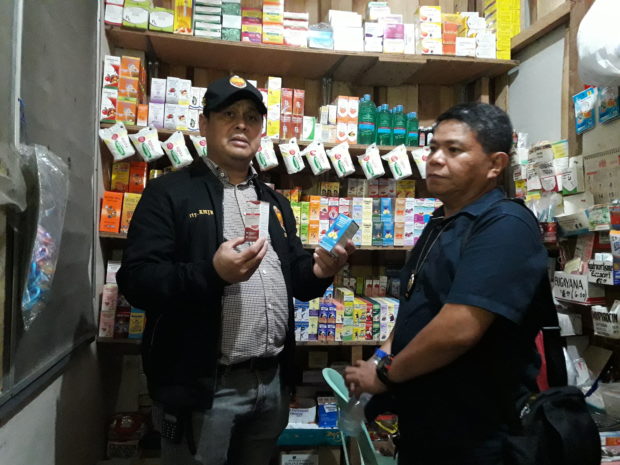 NBI agents seize P2M meds sold in sari-sari store in Iligan City