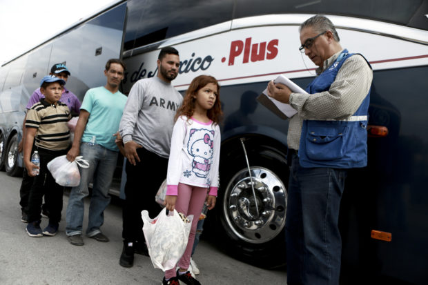  Mexico buses home dozens of asylum seekers returned by US