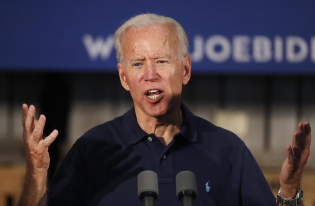  Biden campaigns as Obamacare's top defender