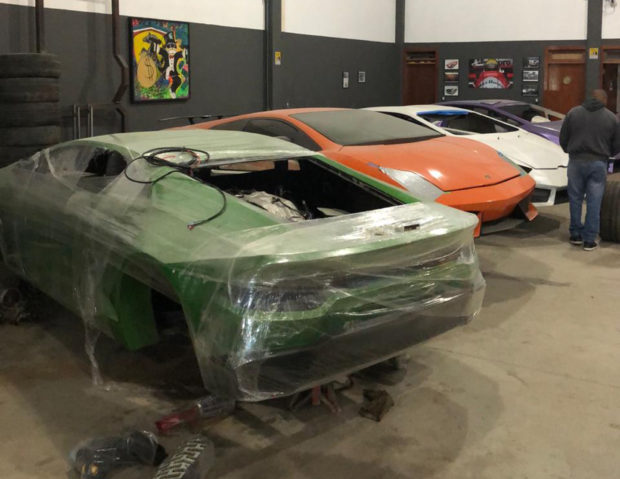  Phony Ferraris, 'Shamborghinis' seized at Brazil factory