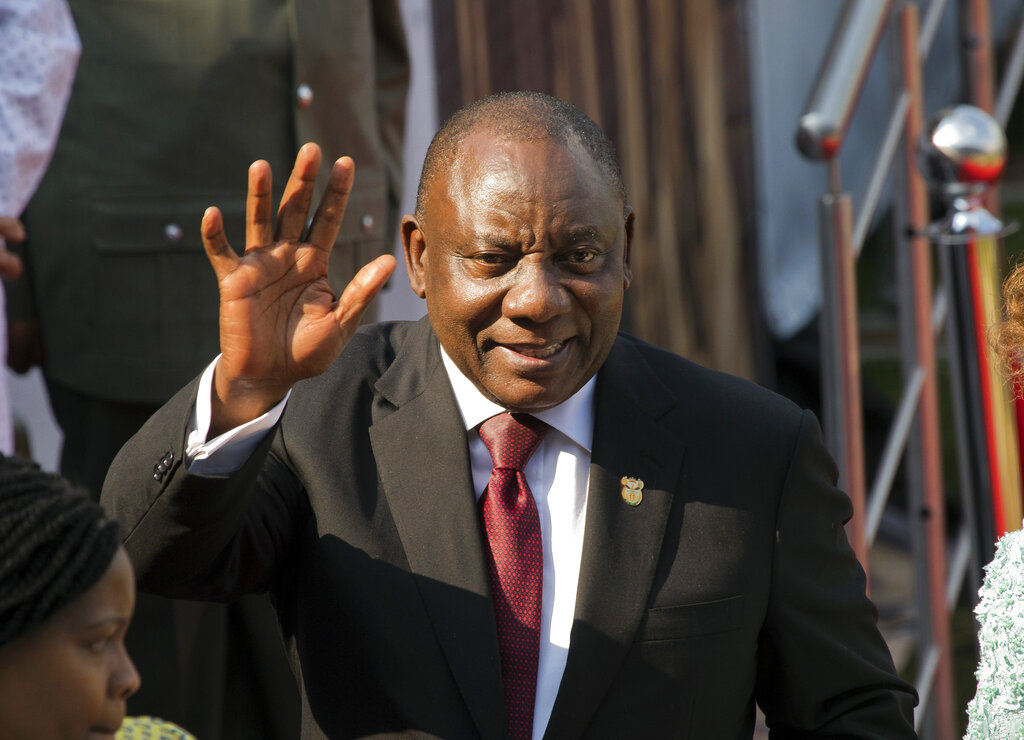 South Africa's president accused of misleading Parliament