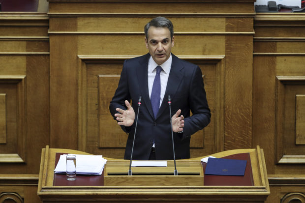 New Greek PM emphasizes tax cuts, jobs, security