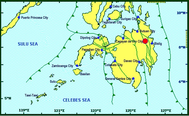 Magnitude 4.2 earthquake jolts Agusan del Sur