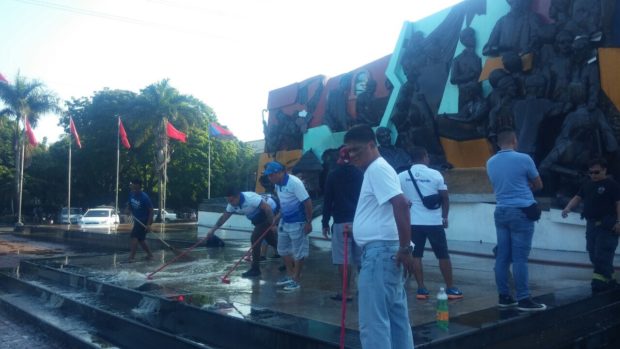 LOOK: Bonifacio Shrine in Manila gets a makeover