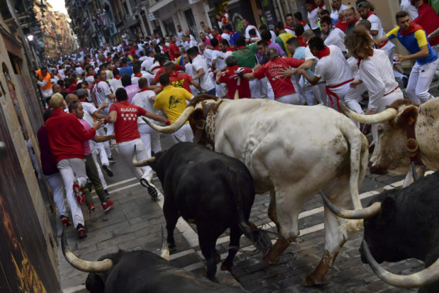 Veteran bull runners protest lack of thrills in Pamplona