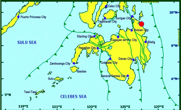 5.5 - magnitude quake leaves 25 people hurt, buildings damaged in Surigao