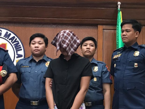 Two suspected extortionists of vendors arrested in Manila 1