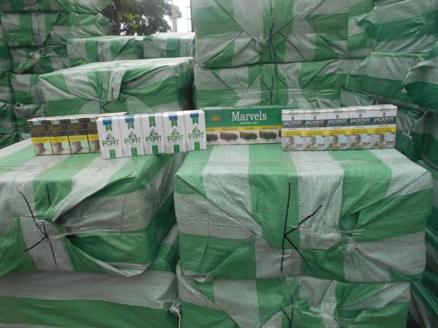 200 boxes of fake cigarettes seized in Iligan City checkpoint