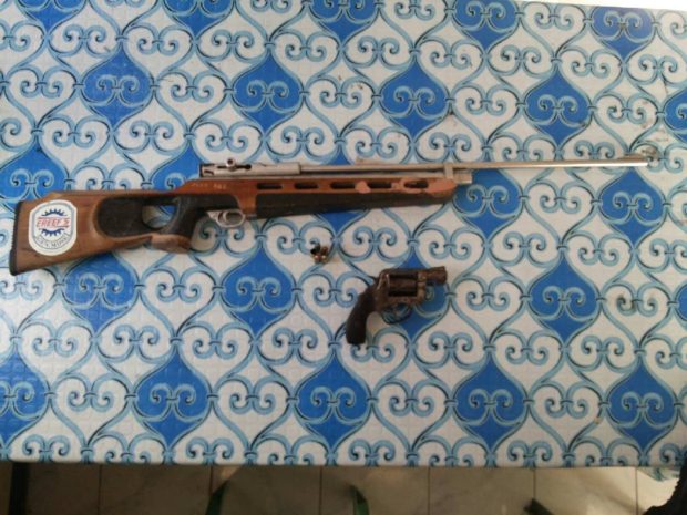 Father, son nabbed for illegal possession of firearms in Zambales