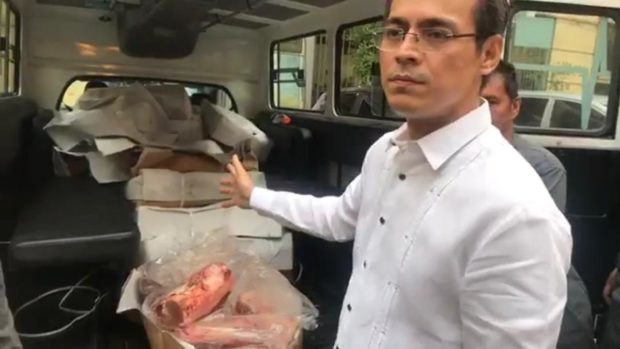 Manila gov't intercepts 532 kilos of 'hot meat' in Divisoria