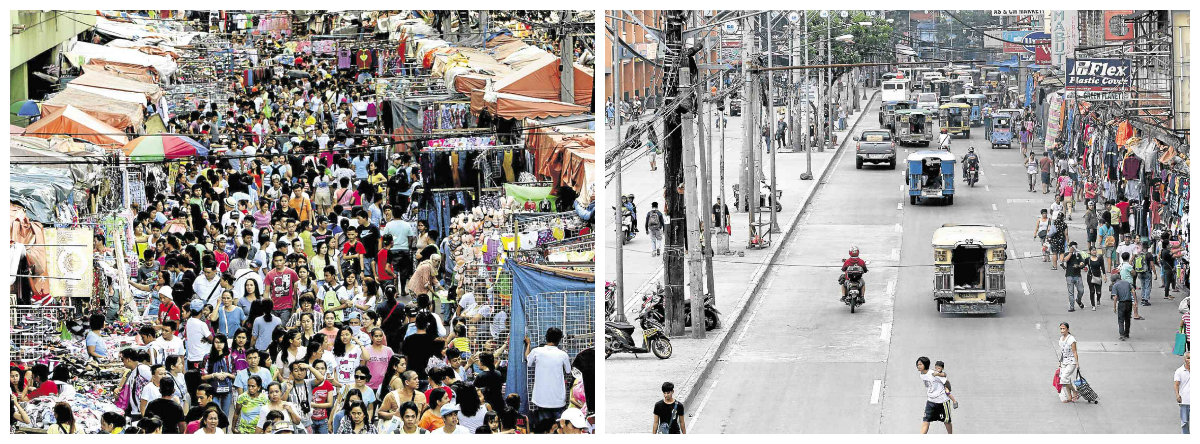 Muslim vendors, community back clearing of Manila streets