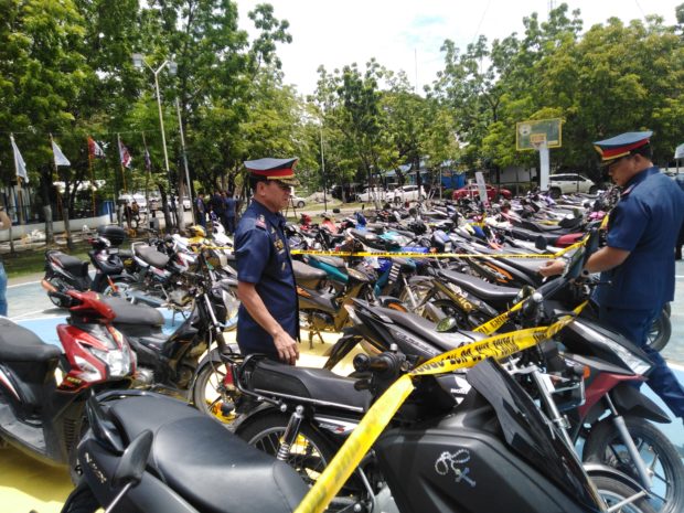 ‘Oplan Angry Bird’: Noisy mufflers, motorcycles seized in Bulacan