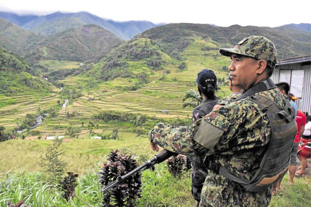 Tug-of-war keeps rice terraces alive