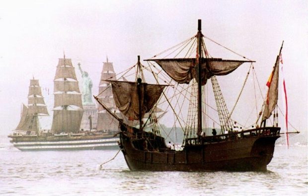replica of Christopher Columbus's flagship
