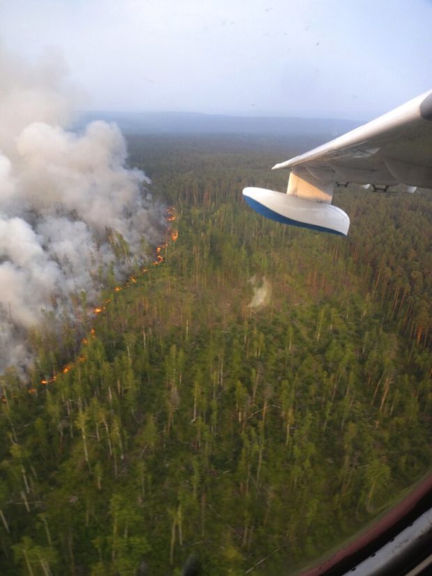 Russian military called in to fight Siberian forest fires