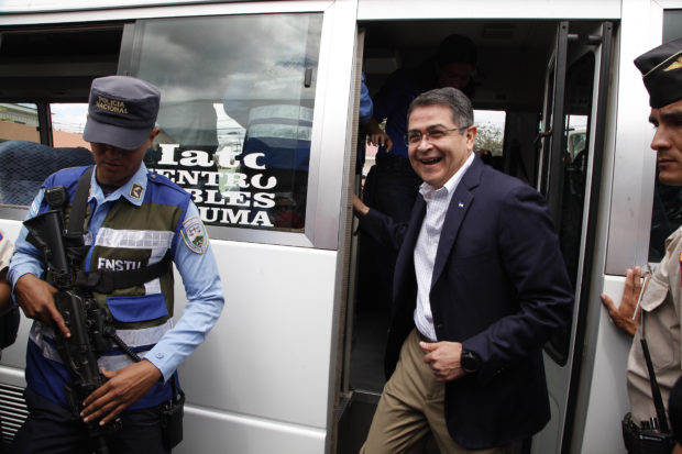 US prosecutors accuse Honduran president of drug conspiracy
