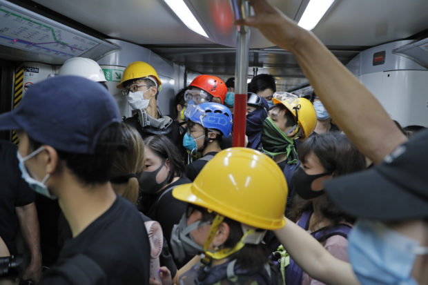 Hong Kong protesters snarl morning rush in latest action