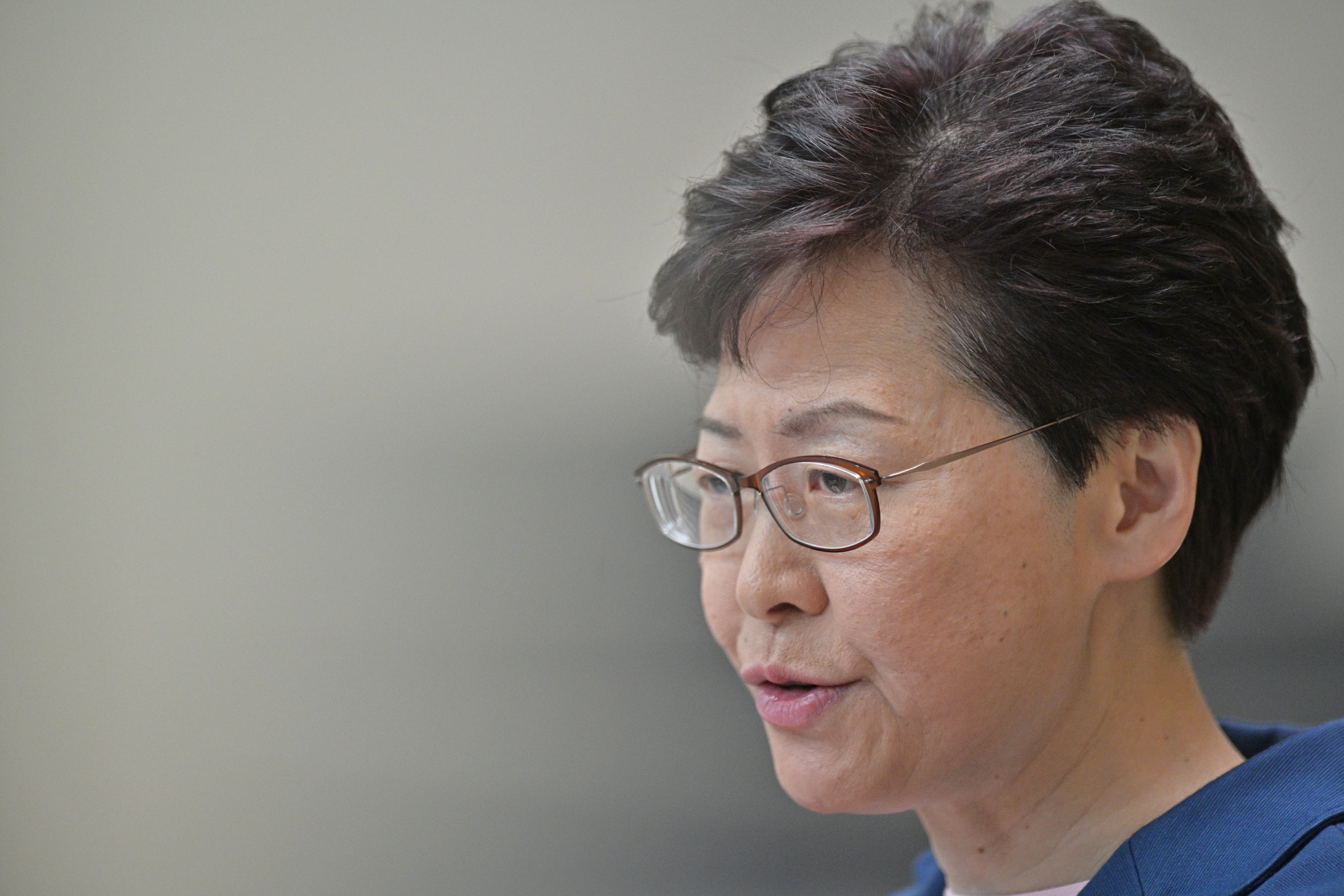 Hong Kong's leader warns city faces 'path of no return'