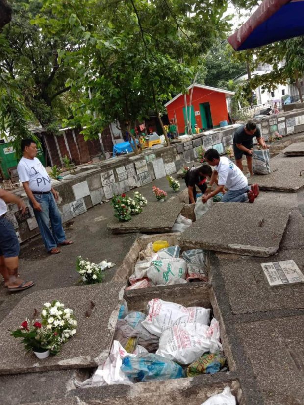 Bones, skulls scattered inside Manila North Cemetery given proper burial