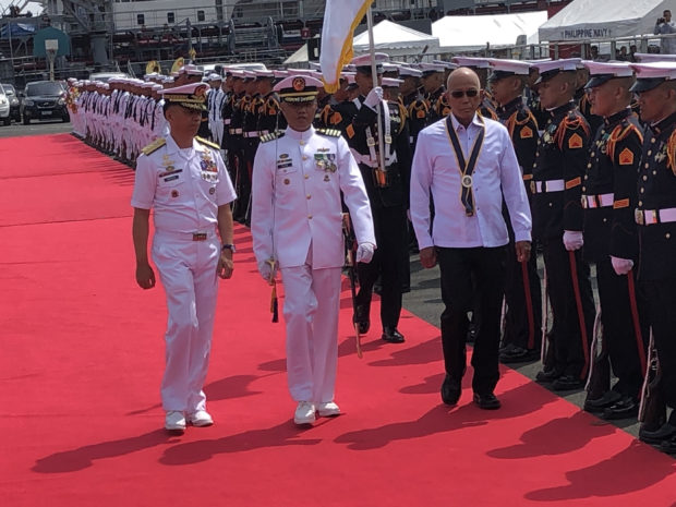 Lorenzana hails Duterte order on foreign warships passing PH waters