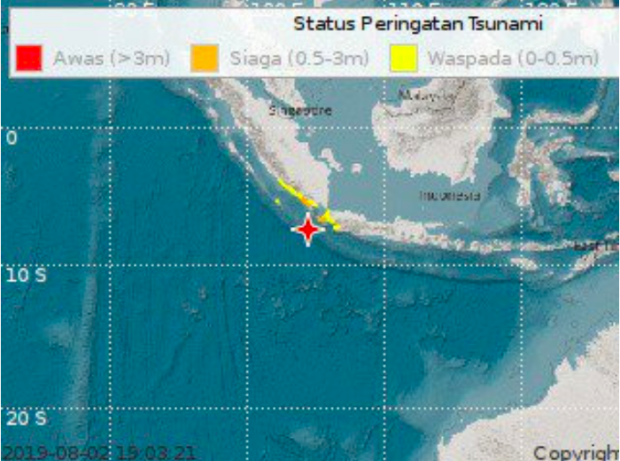7.4-magnitude quake in Banten causes panic in Jakarta