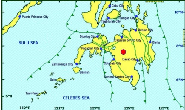 Magnitude 3.7 earthquake hits Lanao del Sur town