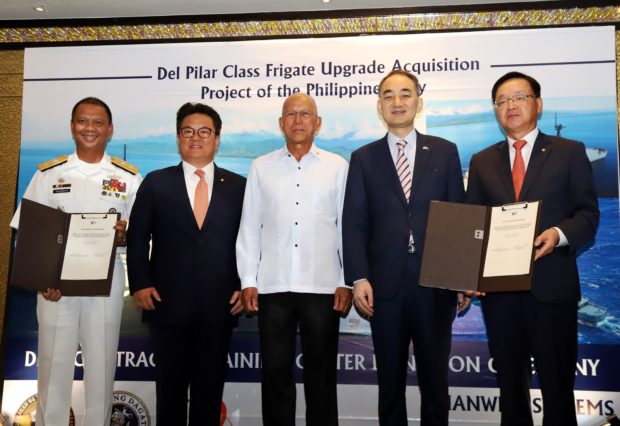 Philippine Navy inks vessels upgrade deal with with S. Korean firm